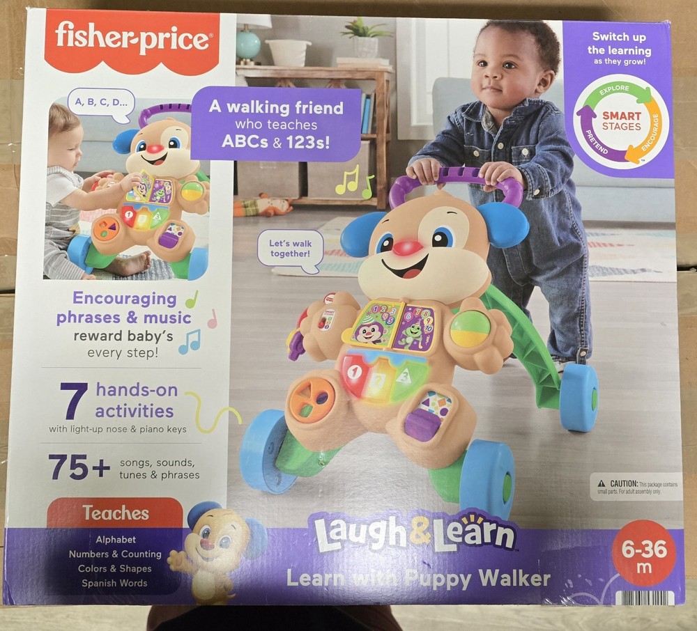 Baby Activity Walker Sit-to-Stand Interactive Learning Infant Walking Toy