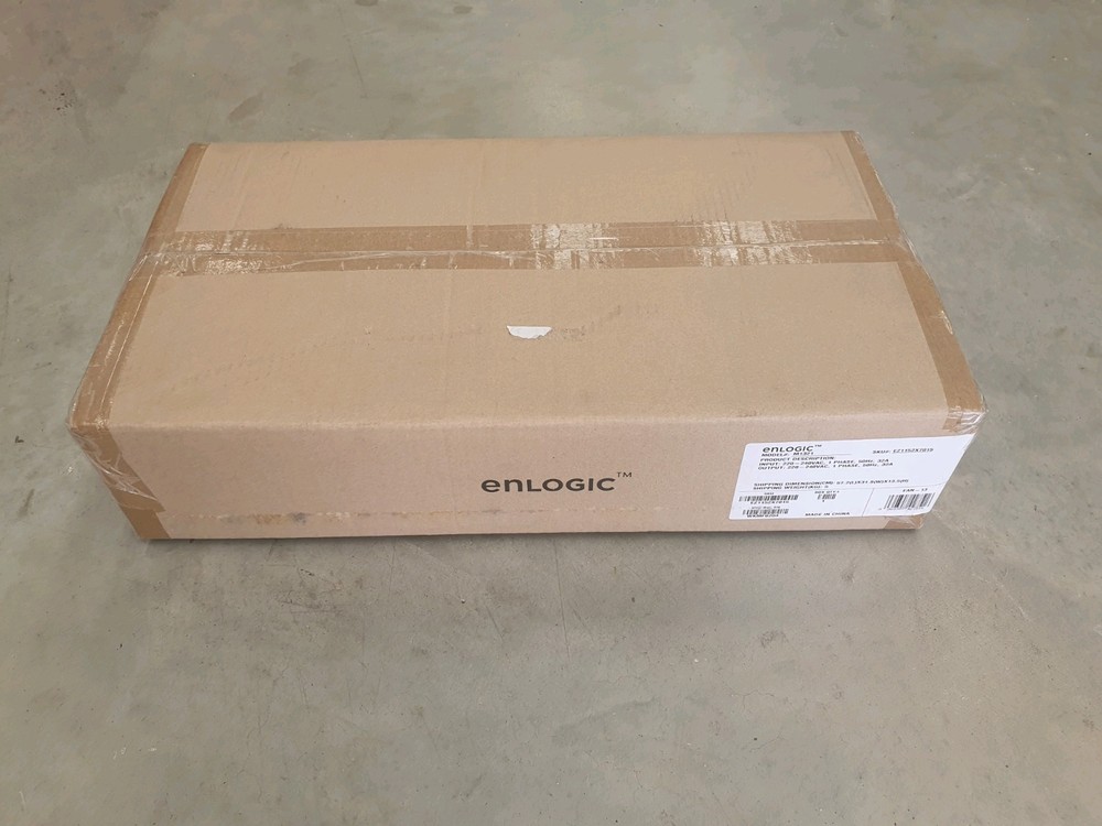 Enlogic EZ1152 32A Single Phase Inline Meter New