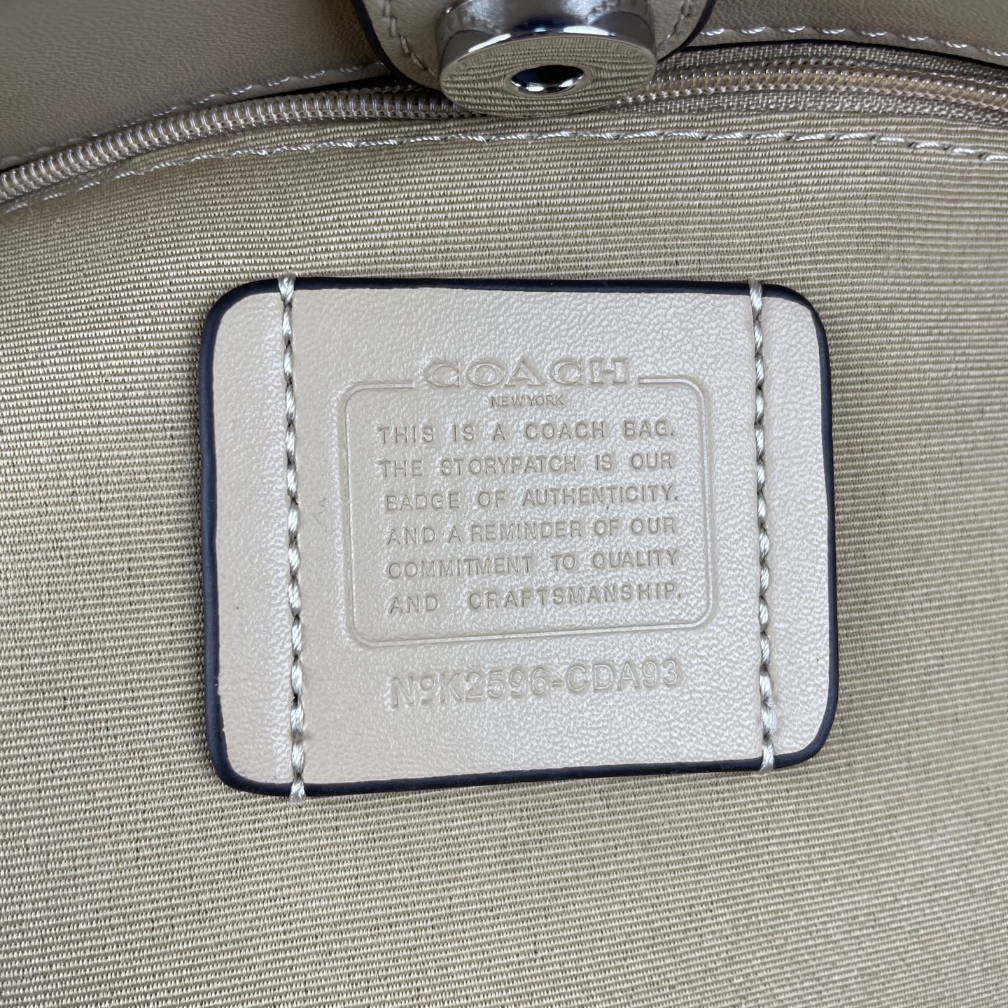 COACH City Tote Bag In Rainbow Signature Canvas CDA93 Sand Multi NEW #NEKO