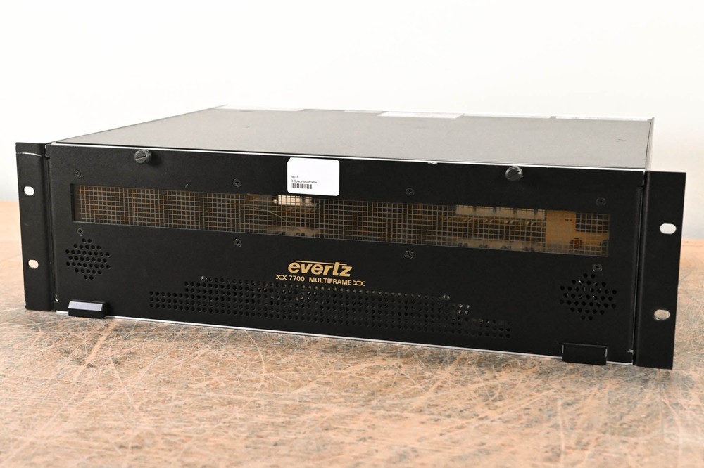 Evertz 7700FR-C MultiFrame Chassis CG00698