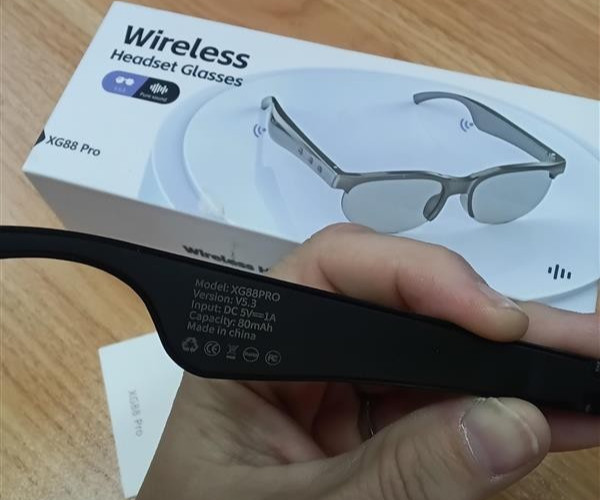 wireless headset glasses