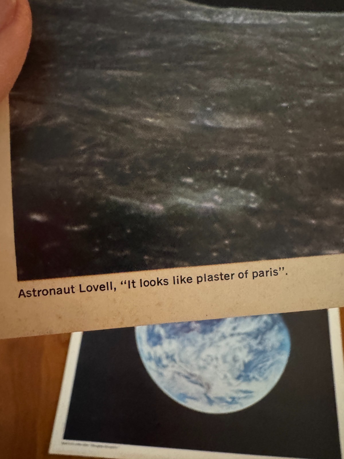 VINTAGE! Set of 2 Official Late 1960s NASA Pictures Space Exploration Moon Earth