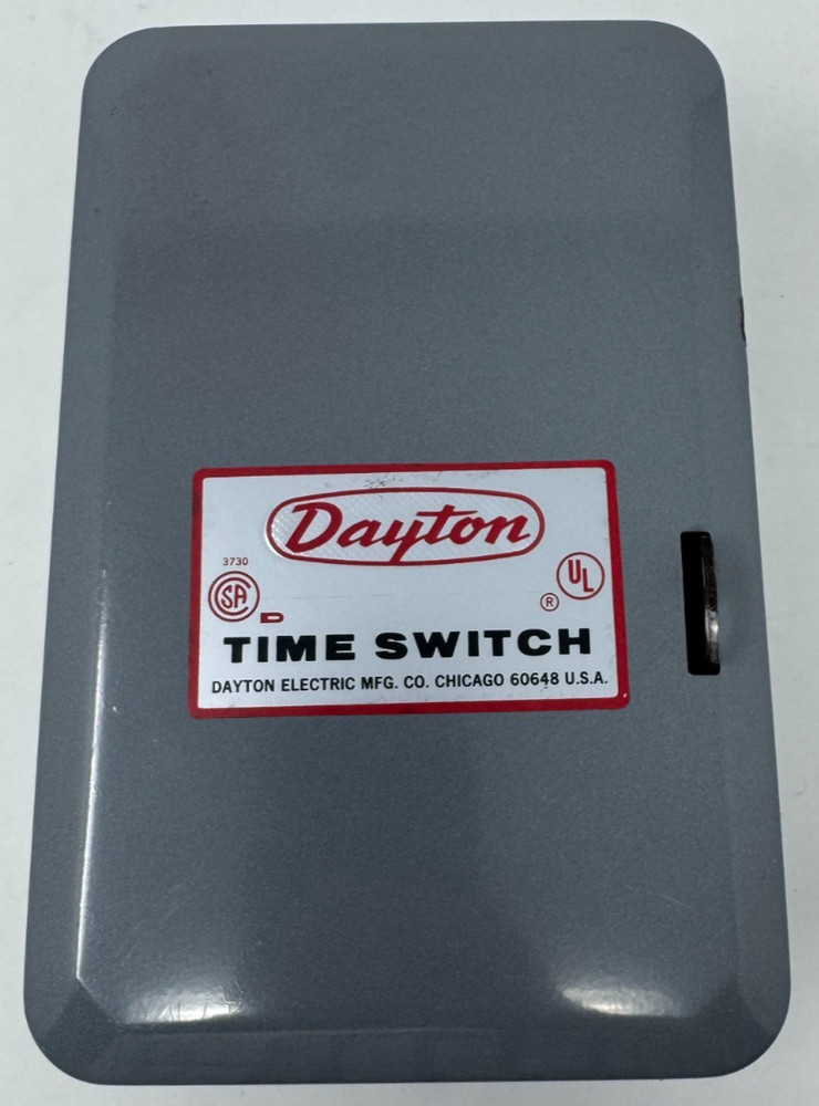 Dayton Time Switch Repeat Cycle Timer Model 2E357 Great Condition Free Shipping!