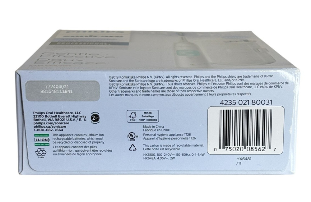 Philips Sonicare 4700 Electronic Toothbrush Protective Clean