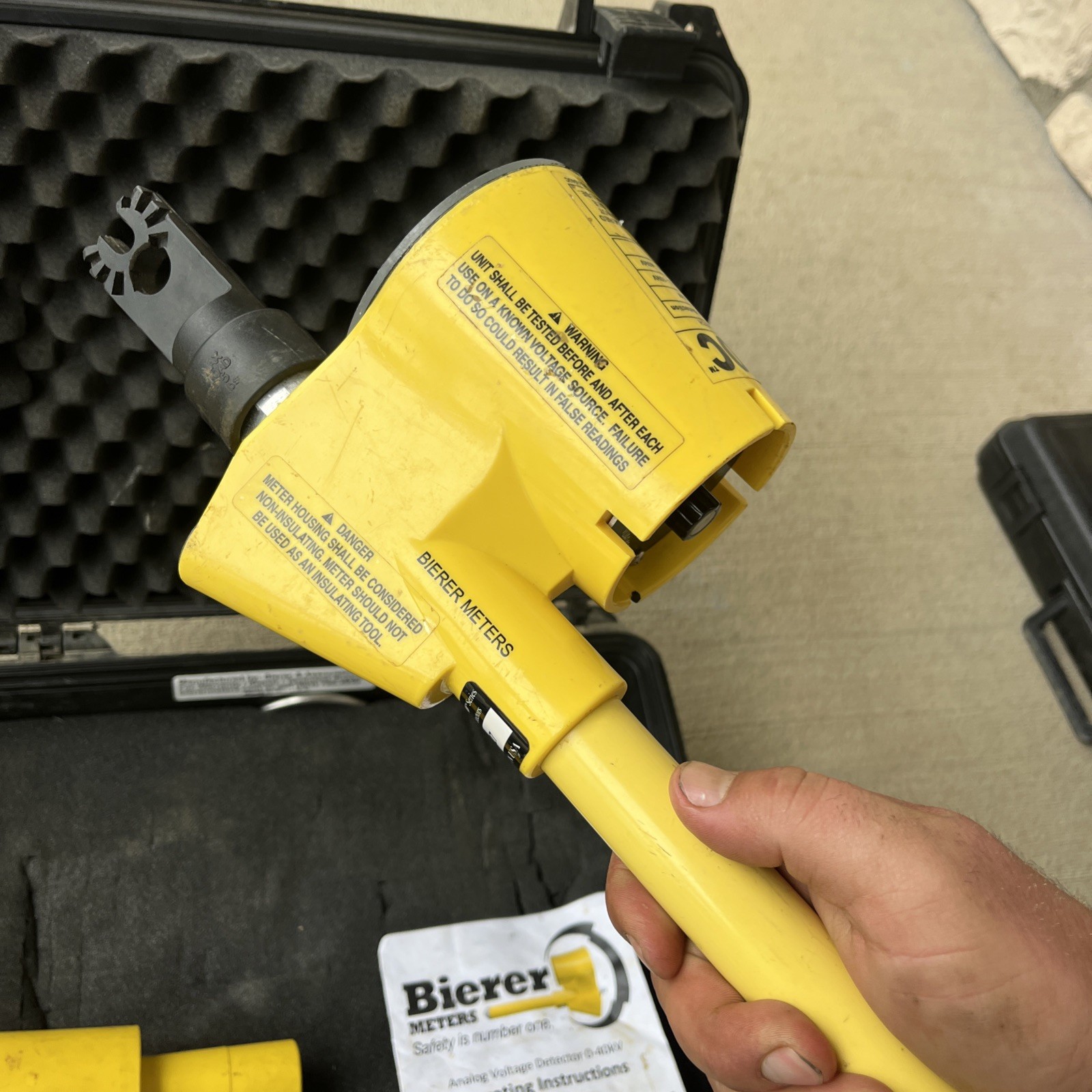 Bierer VDA040C Analog Voltage Detector 0-40kV