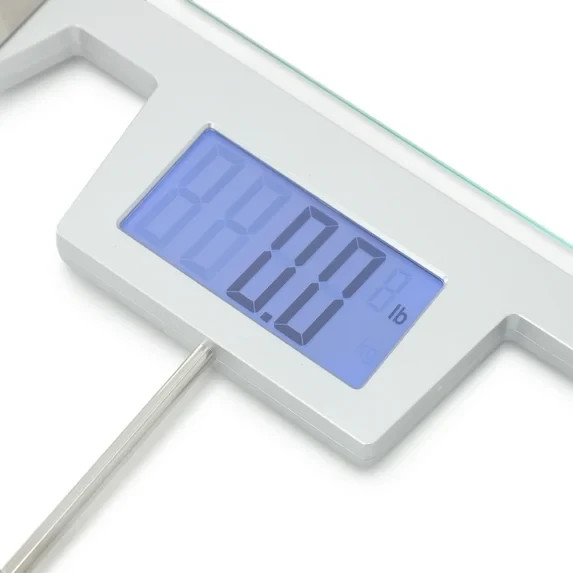 THINNER by CONAIR Digital Glass Weight Scale Silver