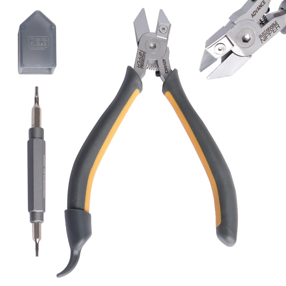 Model Nippers - Model Tools for Plastic Runner, Ultra-thin Single-edged Non-s...