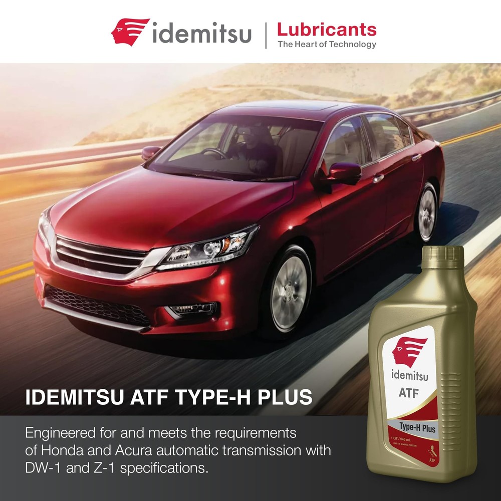 Idemitsu Type-H Plus Full Synthetic Automatic Transmission Fluid 1 Qt (1 Pack)