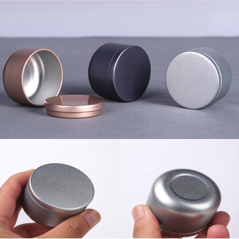 12pack Candle Tins 50ml DIY Candle Making Empty Round Storage Tea Container Jars