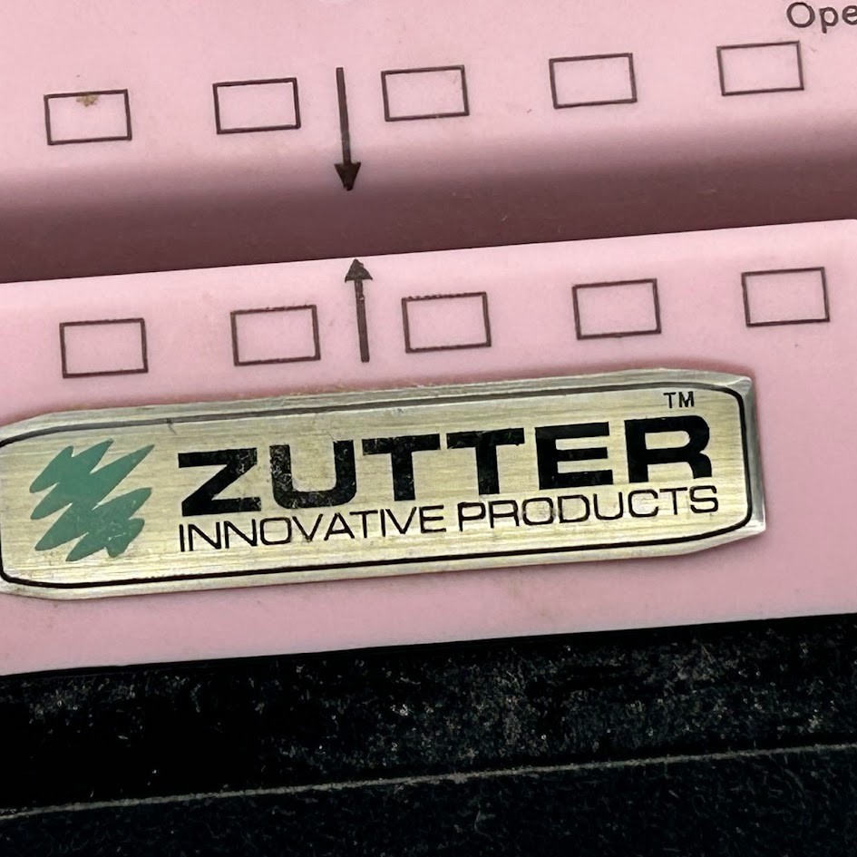 Zutter Bind-It-All V2. Pink Scrapbooking Binder Punch Machine