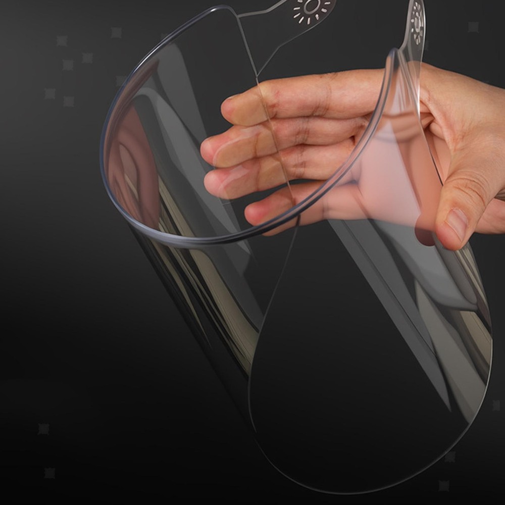 Face Shield Multifunctional Adjustable Headgear Dustproof Impact Resistant Visor