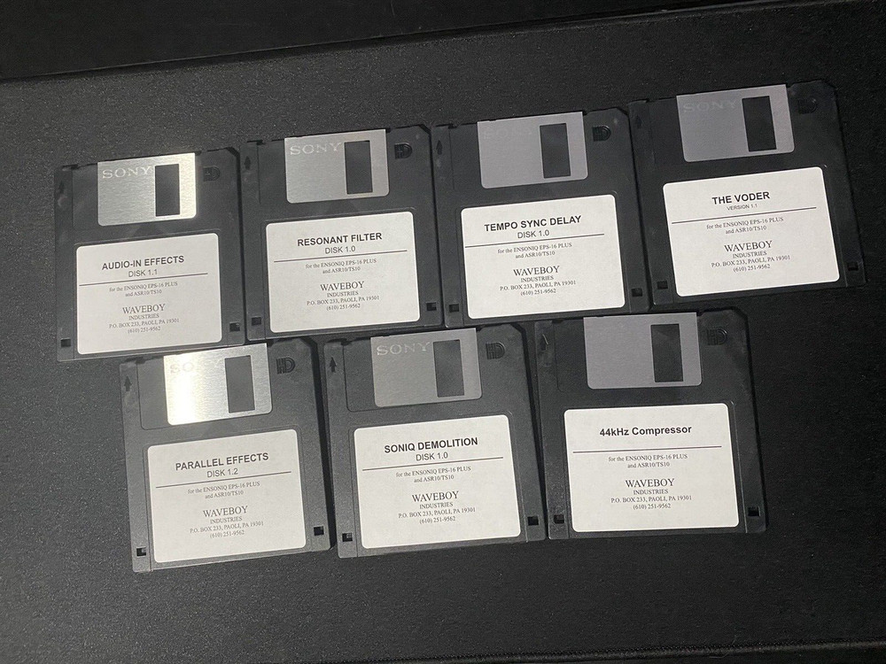 Ensoniq 7 Disk FX Set WAVEBOY EFFECTS