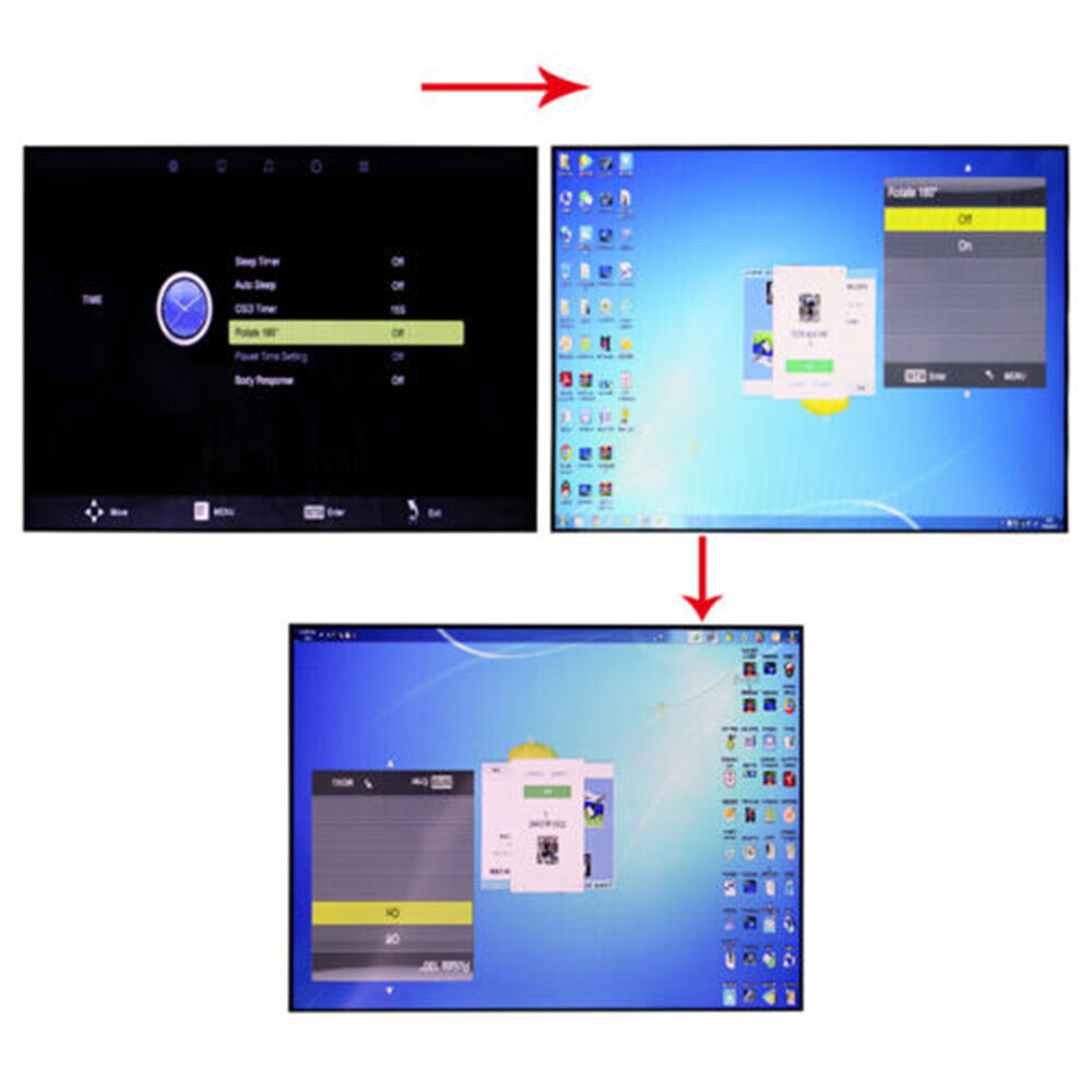 HDMI USB LCD Controller Board 6.5" AT065TN14 800X480 LCD Screen