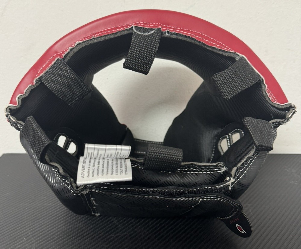 Century Brave Open-Faced Headgear Advanced Foam Core, Small/Medium - Red