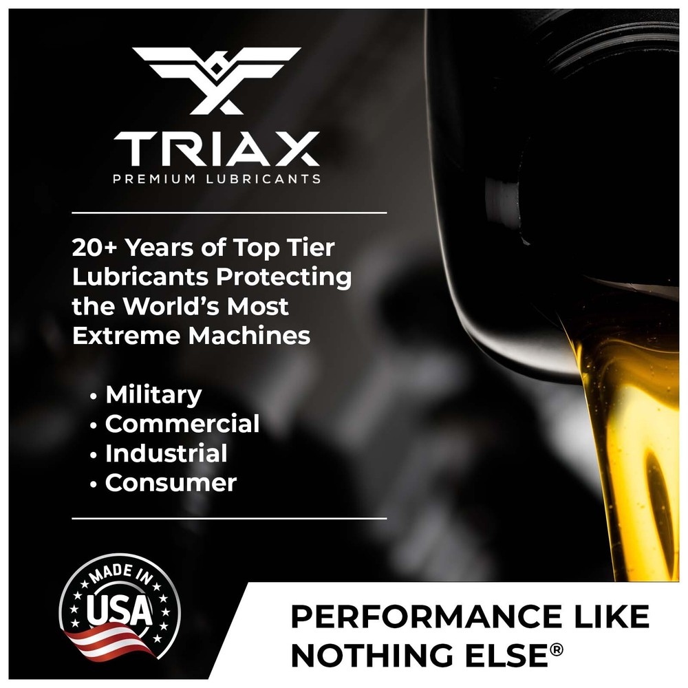 TRIAX Prol Engine Flush Oil-Based Safe for Engine, Seals, Injectors (16 Ounce)