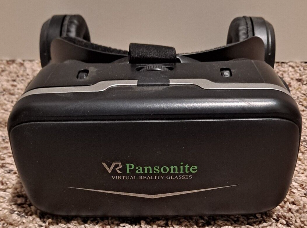 Pansonite VR Virtual Reality 3D Headset & Remote Control (for VR Games/3DMovies)