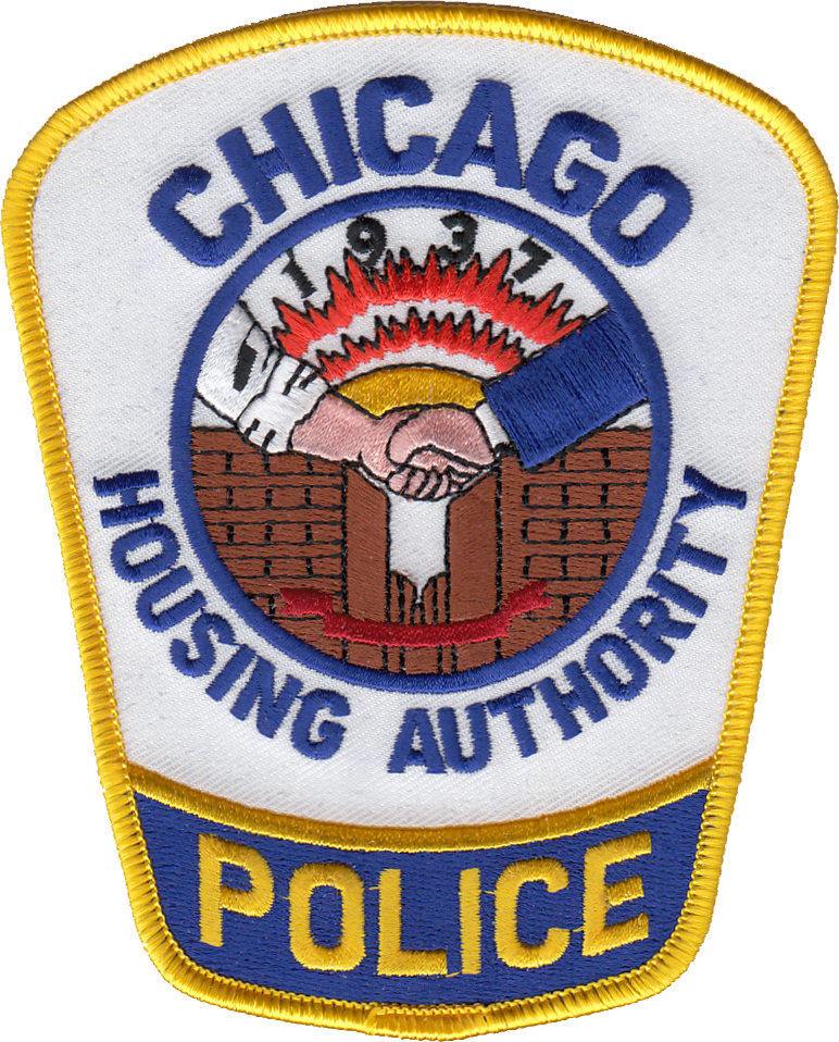 CHICAGO HOUSING AUTHORITY POLICE SHOULDER PATCH: Supervisor
