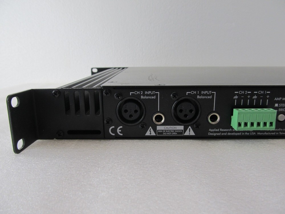 ART SLA-2 Studio Power Amplifier Rack Mountable Dual Channel