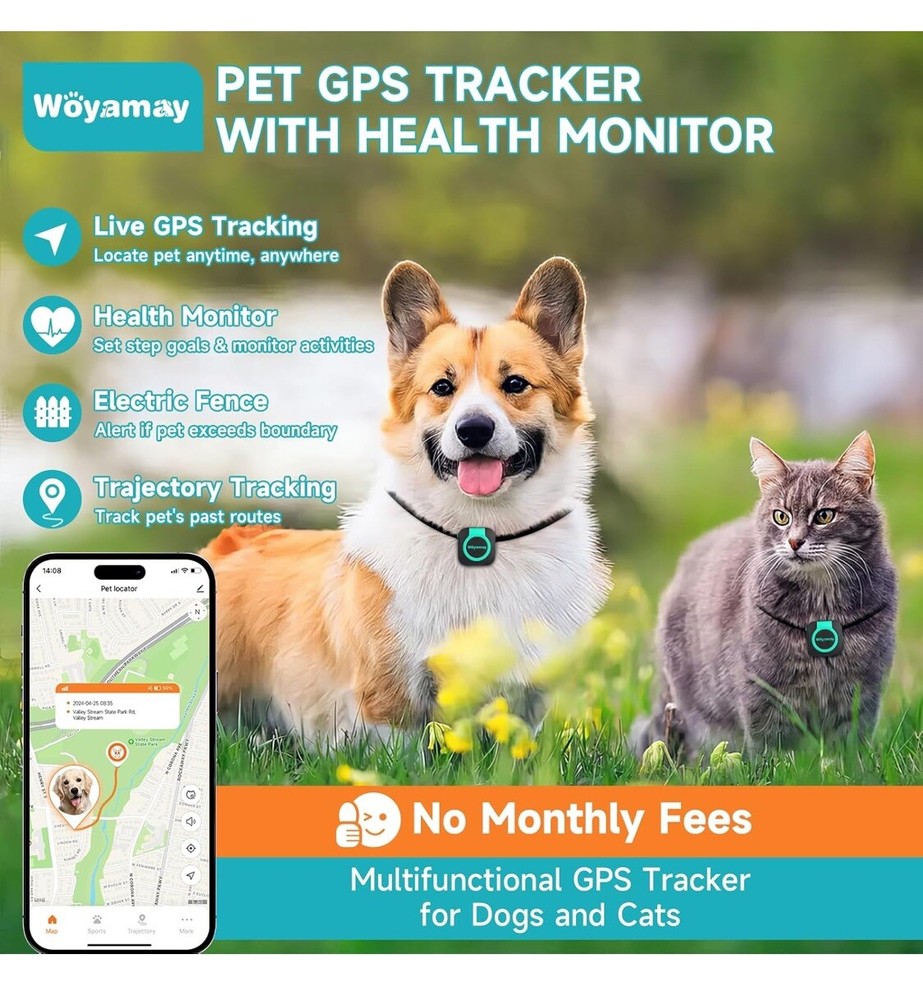 Pet Gps Tracker, 2packs