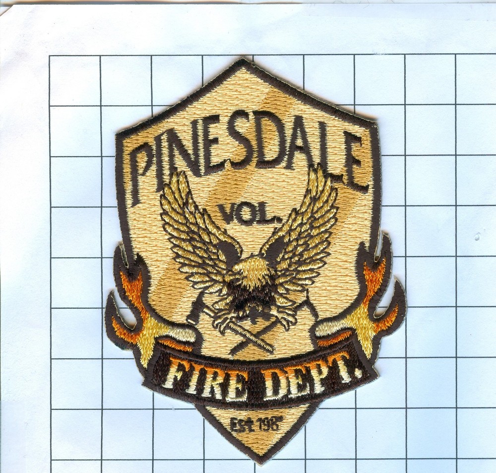 Fire Patch - Pinesdale Vol. Est 1982