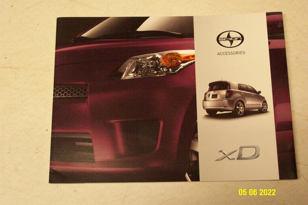 2012 Scion XD  Accessories  Sales Brochure