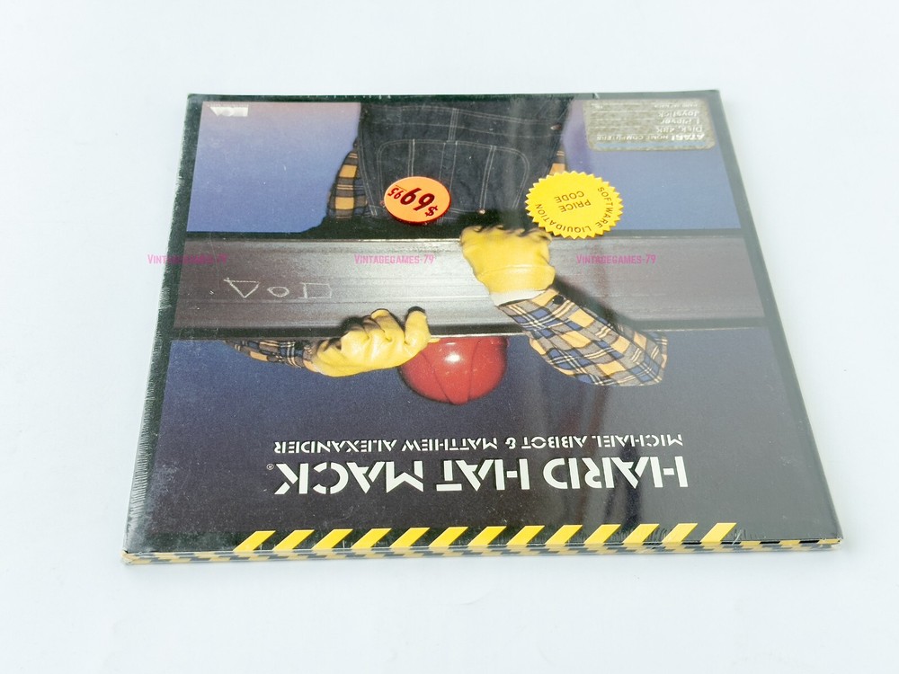 Hard Hat Mack - Electronic Arts - 1983 / Atari 8-bit - Sealed