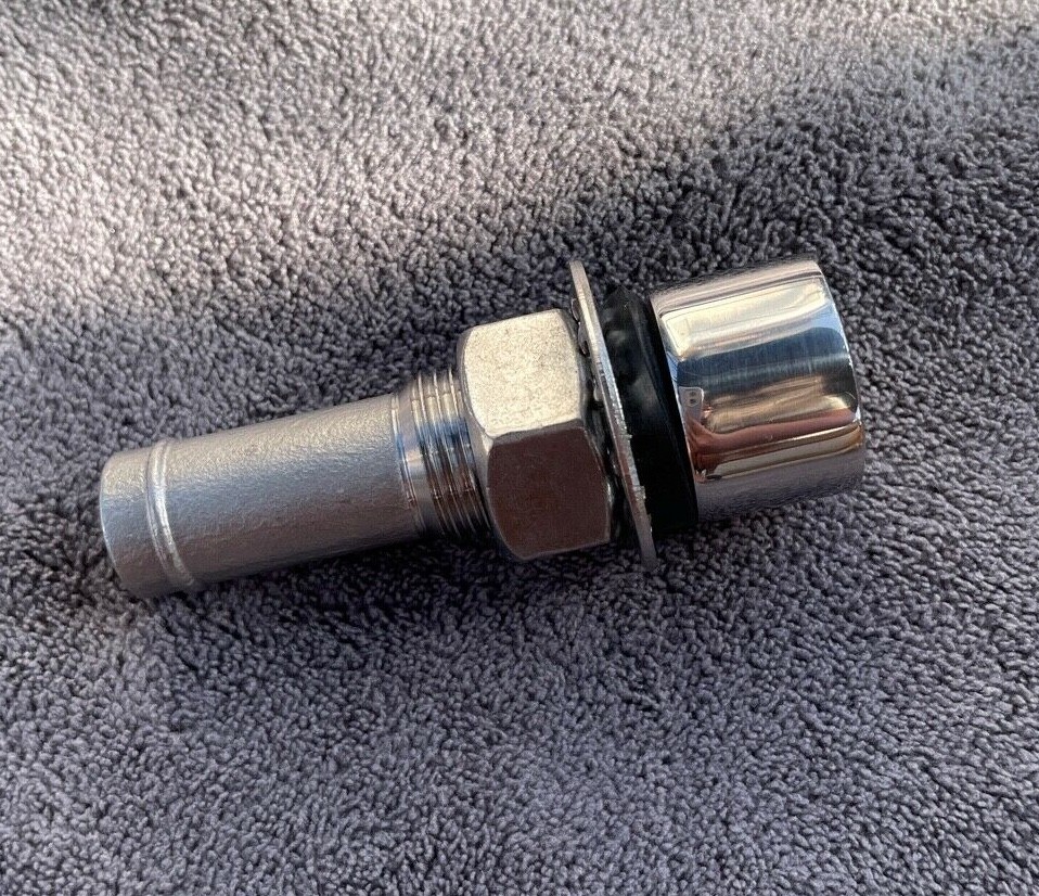 316 Stainless Boat Marine Gas Fuel Tank Vent 5/8" Hose or 16mm