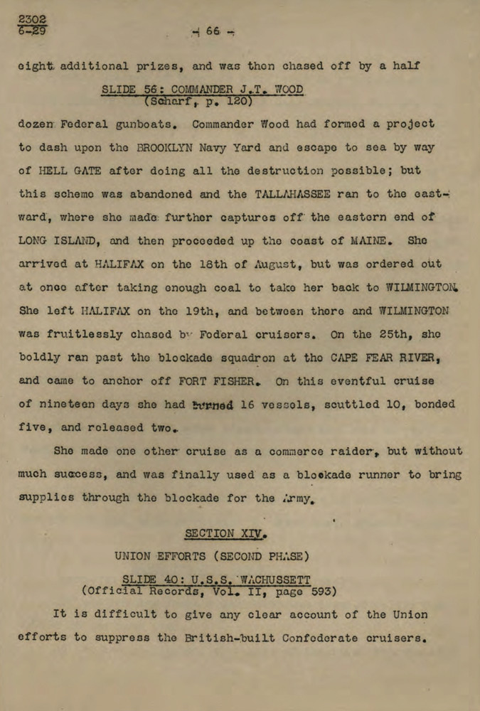 85 pg. 1929 CONFEDERATE CRUISERS ORIGIN VESSELS TO FINAL DISPOSITION Study on CD