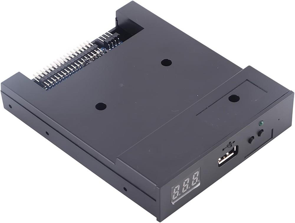 Compact USB Floppy Drive Emulator for 1.44MB Media - High Speed Data Transfer