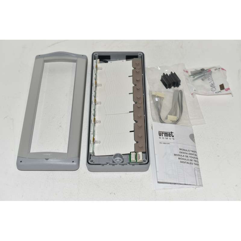URMET 1082/41 Digital Keypad Module Genya Light Gray Intercom