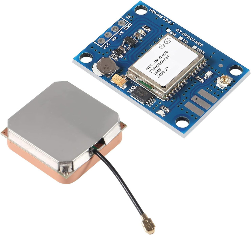 2Pcs GY-NEO7MV2 NEO-7M GPS Module with Flight Control for EEPROM MWC APM2.5 Larg