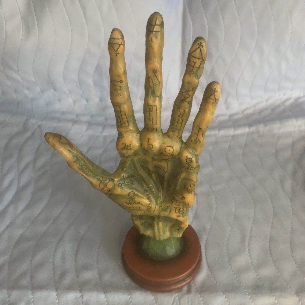Alchemy Palmistry Hand, Palmistry, Alchemy Hand, Mummy Hand, Zombie, Oddities