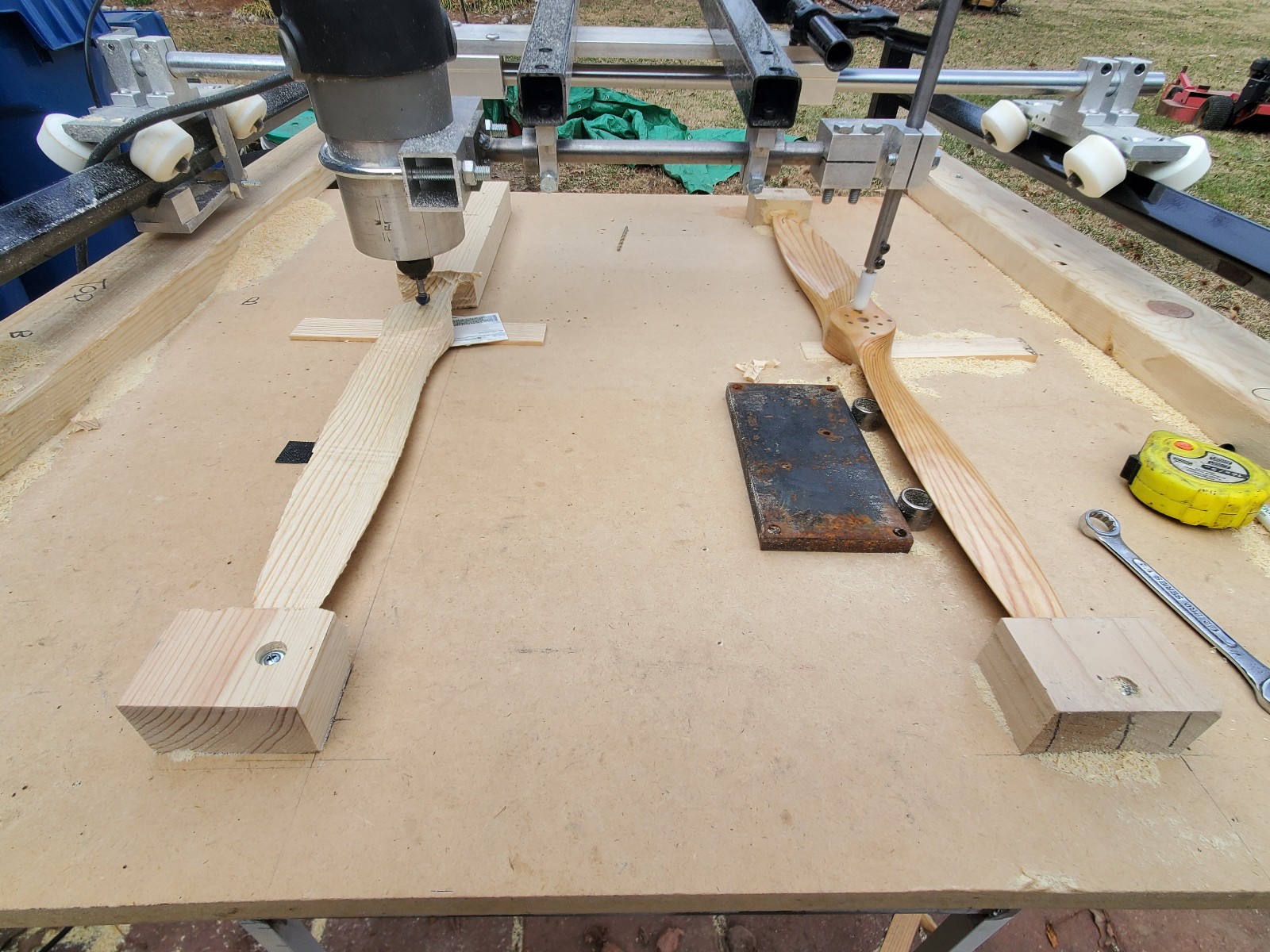 4 axis Wood Carving Duplicator Copy Paramotor Propeller, guitar body, gunstocks