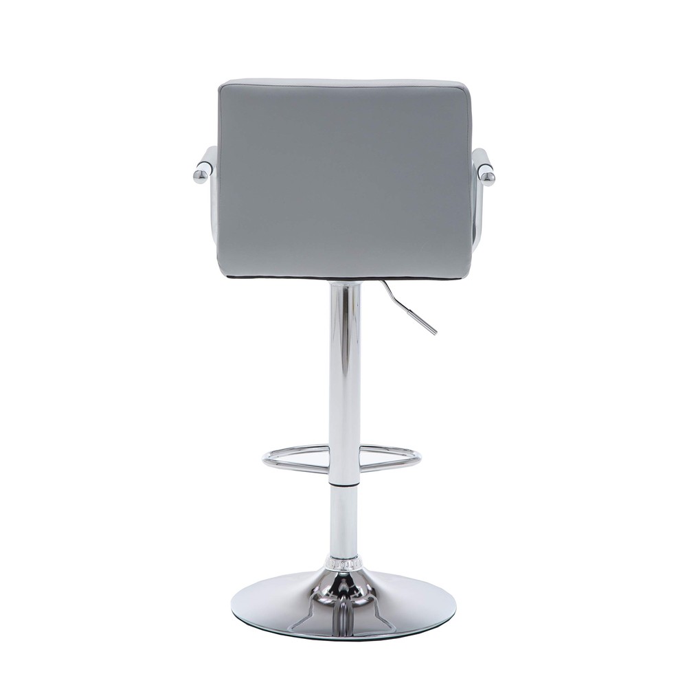 AC Pacific ACBS15-GRAY ACBS15 Bar Stool, Gray