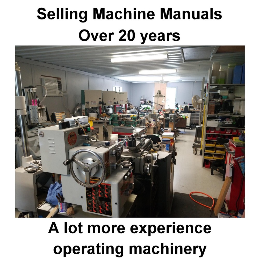 HARDINGE AHC Automatic Threading Unit Lathe Operator's Manual '78 1282