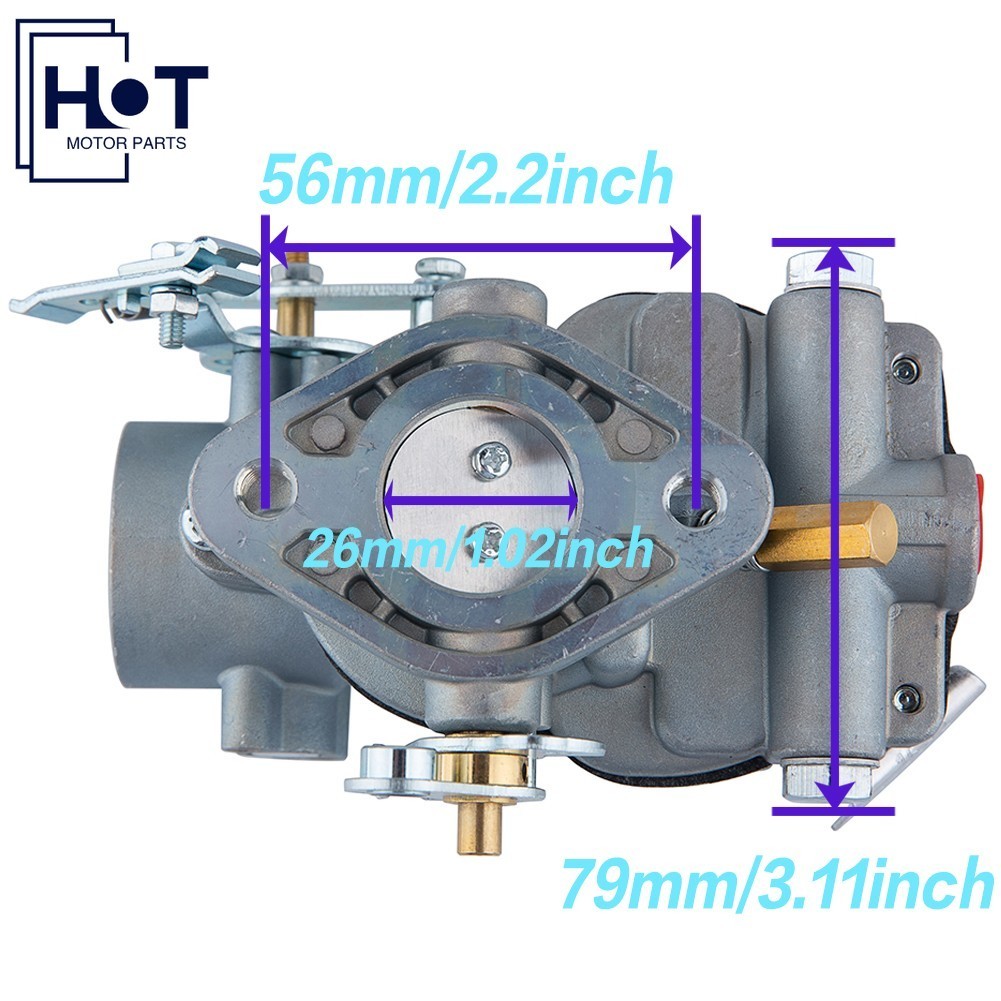 13805 Carburetor For Zenith Ford 1.6L Clark Bobcat Skid Steer 6598372 Carb