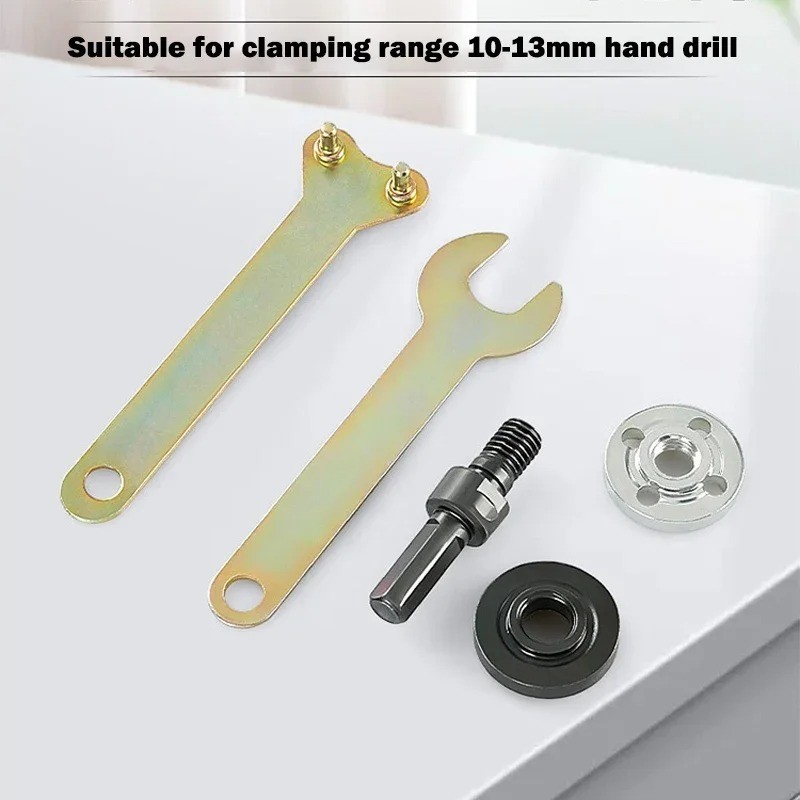 Conversion 10mm Angle Grinding Adapter Connecting Rod Kit For Metal Deburring