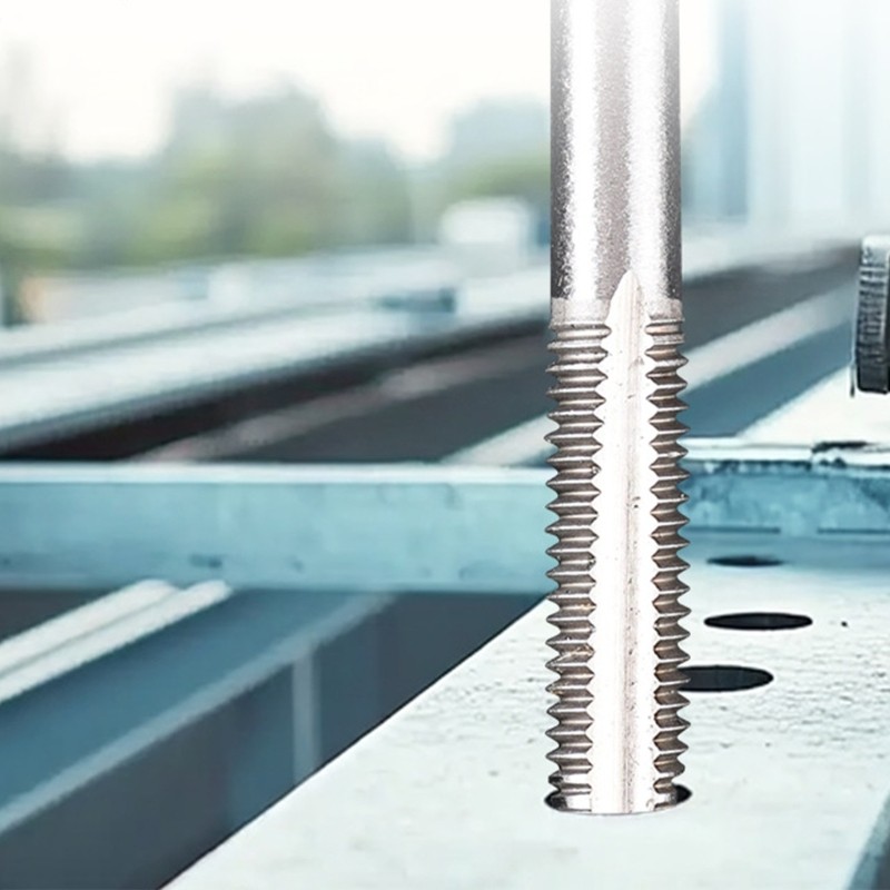 MultiSize Hand Tap Kit 5pcs Highly speed Steel Thread Taps Precise Cut Thread