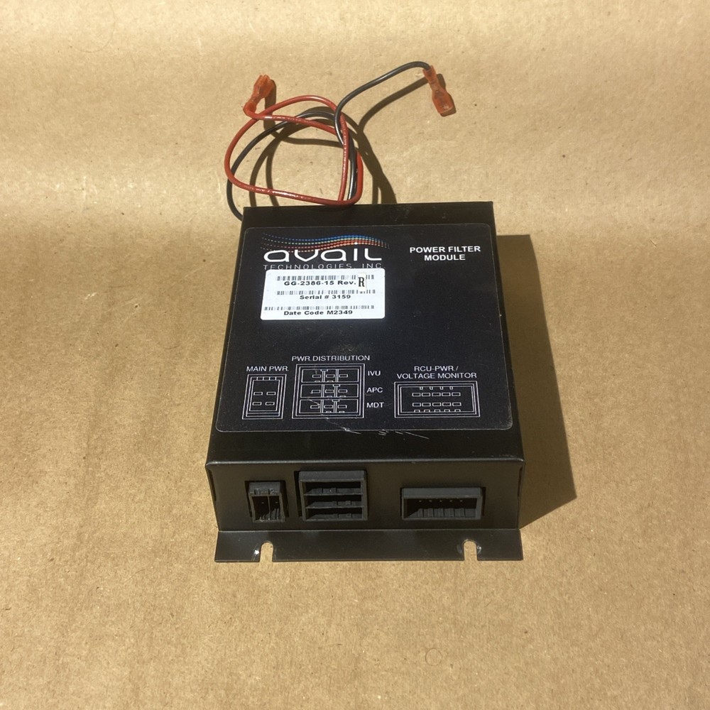 Avail Technologies  Power Filter Module Fleet Communication GG-2386-15 D