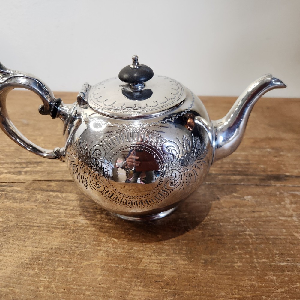 Antique EPBM Silver Plated Approx 2 Pint Teapot