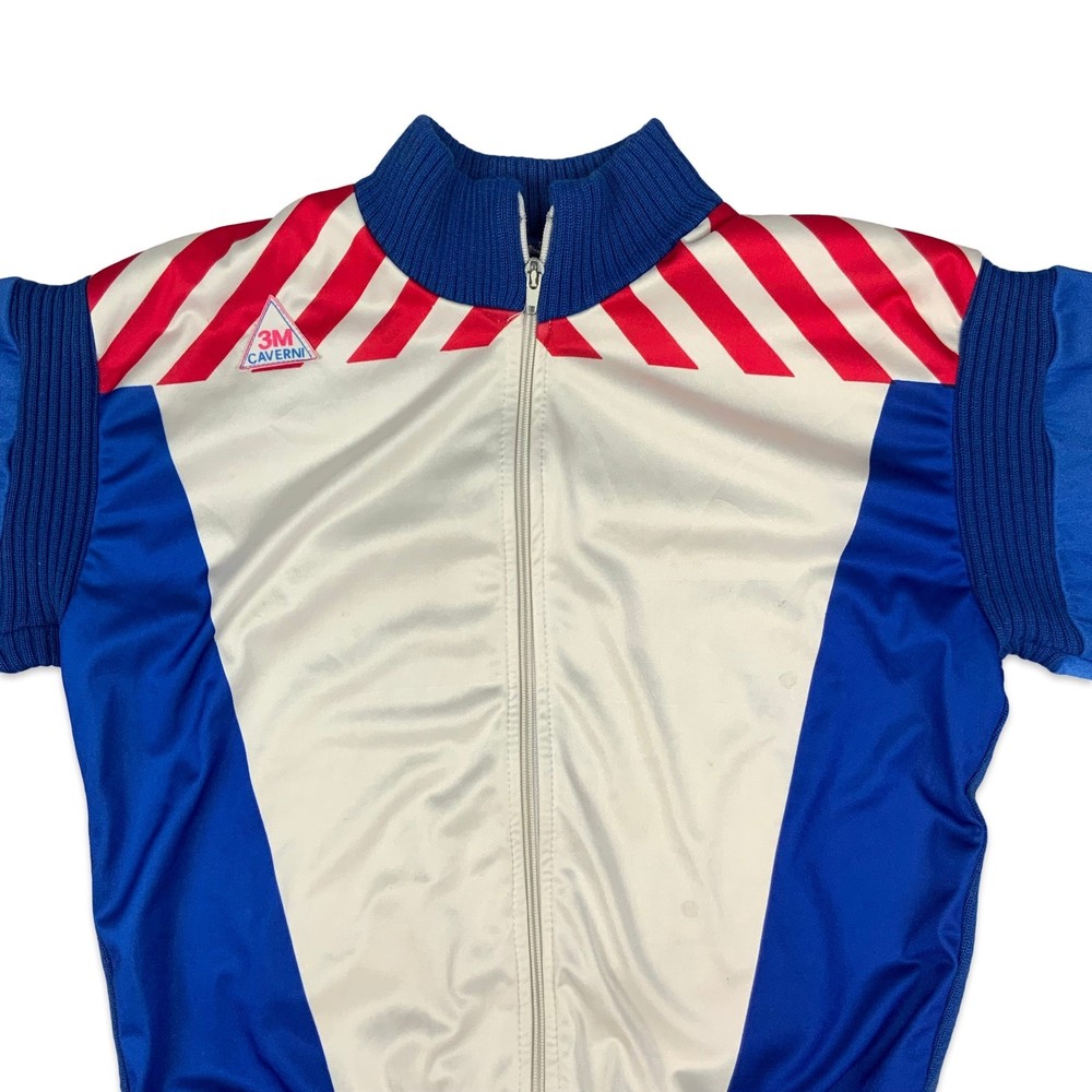 Vintage 70s 3M Caverni Cycling Jacket Medium