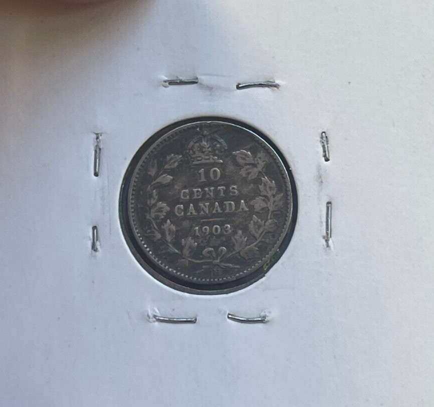 1903 H Canada 10 Cents - Silver - #1