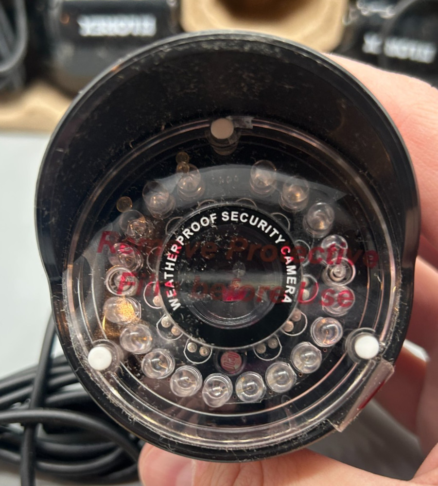 4 Lorex MC6950 Security Cameras with Cables