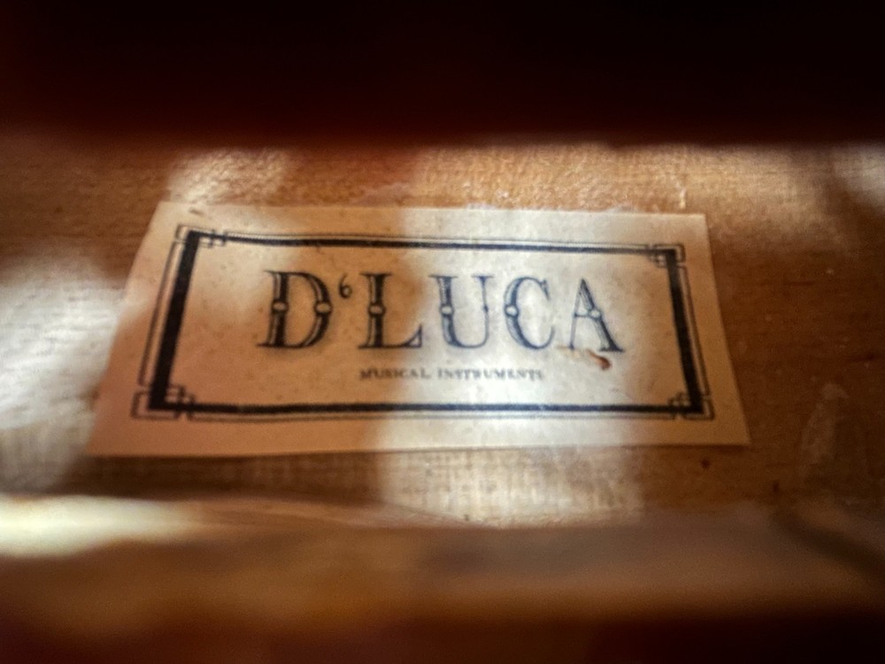 D'LUCA Violin 4/4 with Case and Bow