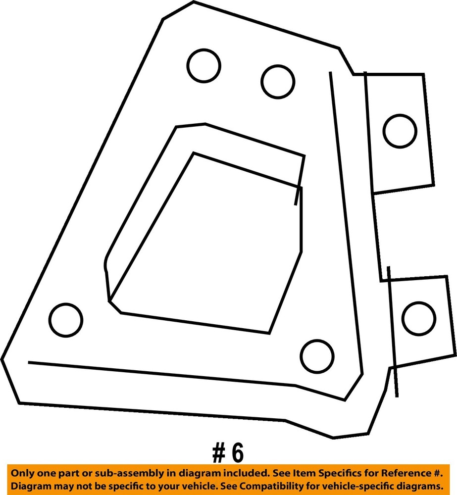 GM OEM 16-24 Camaro Quarter Panel Inner Structure-Front Bracket 23264556