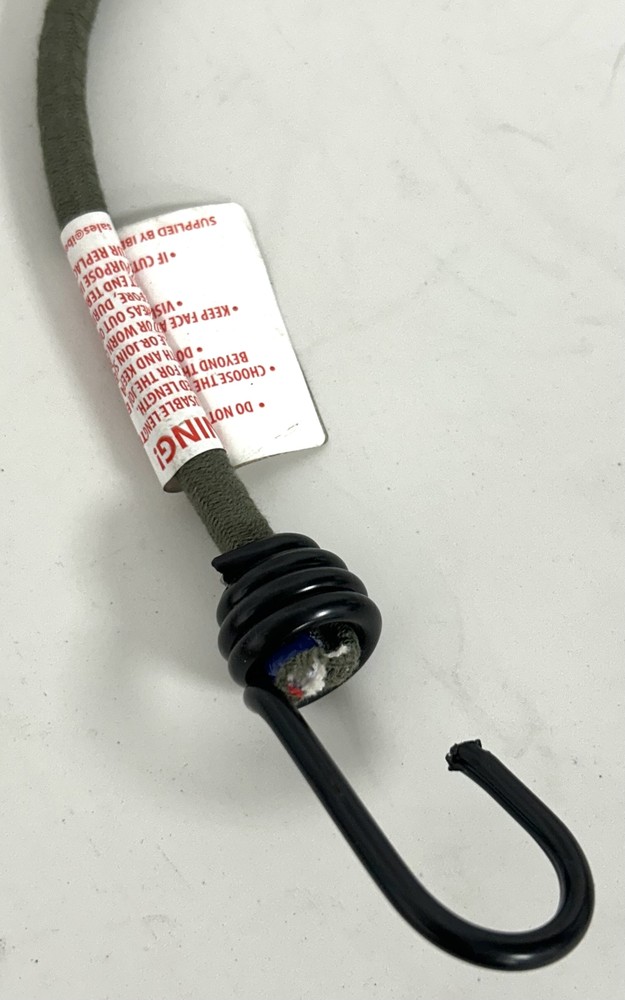 British Military Issue Green Securing Bungee Strap Cord