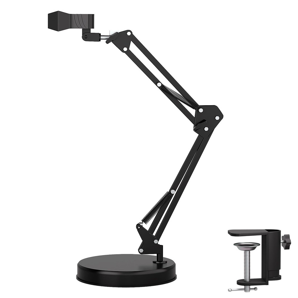 "Adjustable 21" USB Digital Microscope Stand with Table Clamp - Max Diameter 6cm