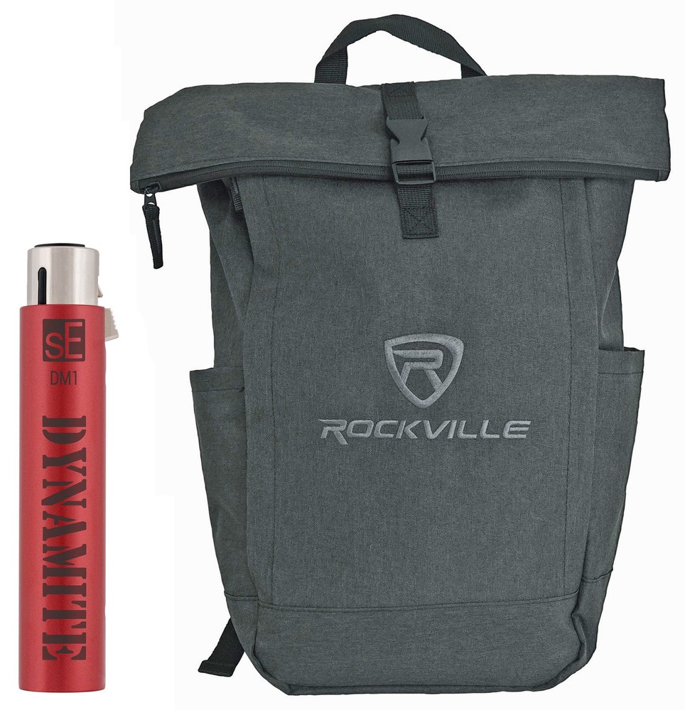 Se Electronics DM1 Active Microphone Preamp 4 Dynamic+Passive Ribbon Mics+Bag