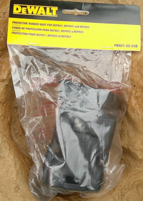 DEWALT ATOMIC 20V MAX* Protective Rubber Boot For DCF921, DCF922 and DCF923 OEM
