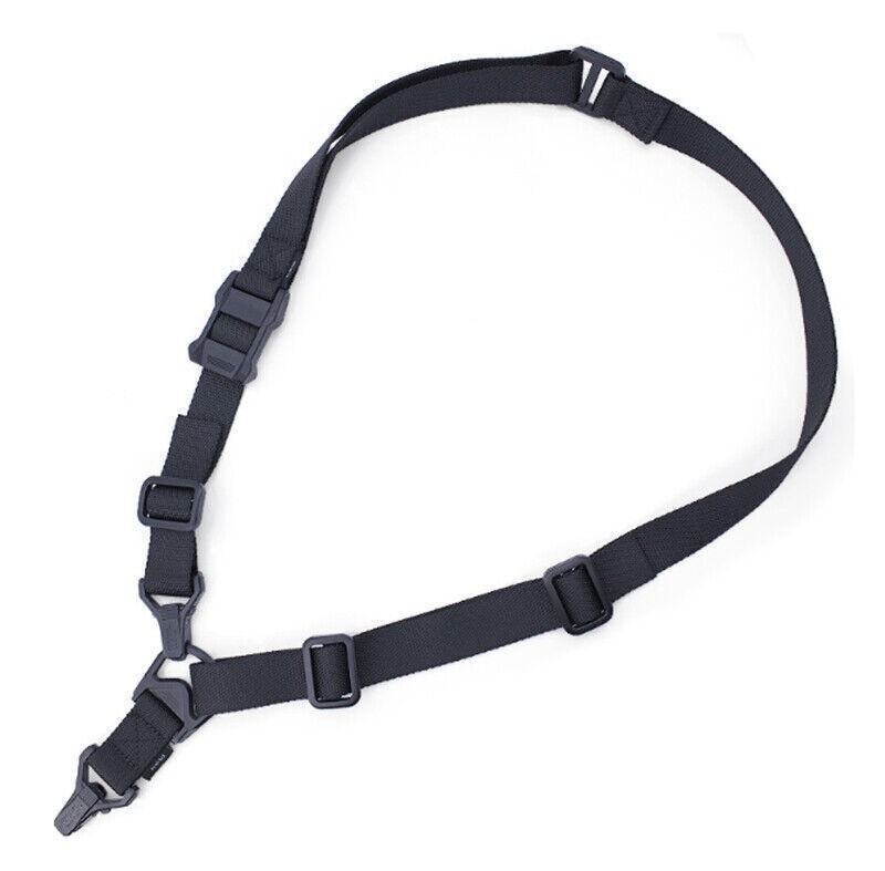 Tactical Multi Mission Sling 3 Point Adjustable Gun Sling for MS3 System BLACK